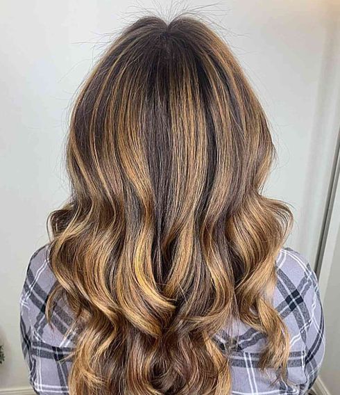 Light Brown Hair with Highlights