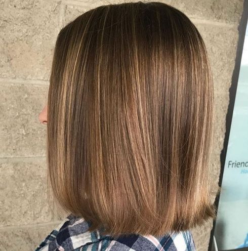 Pick Me Up Caramel Hairstyle for Thin Locks