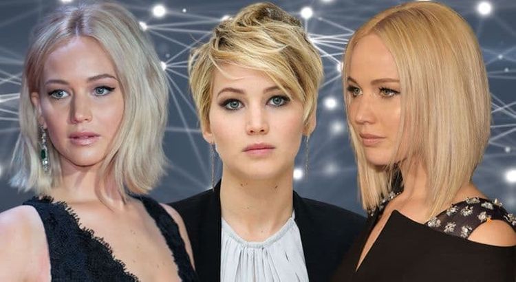 Jennifer Lawrence haircuts and colors