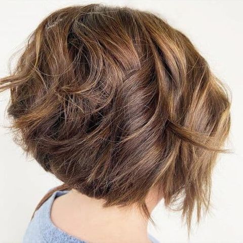 Thick and textured bob