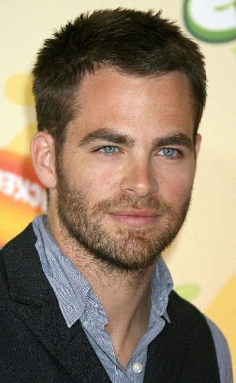 Chris Pine's Longer Buzz Cut