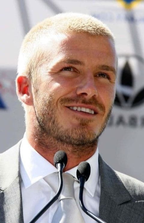 David Beckham's Burr Cut