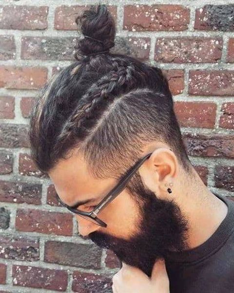 Two braids undercut