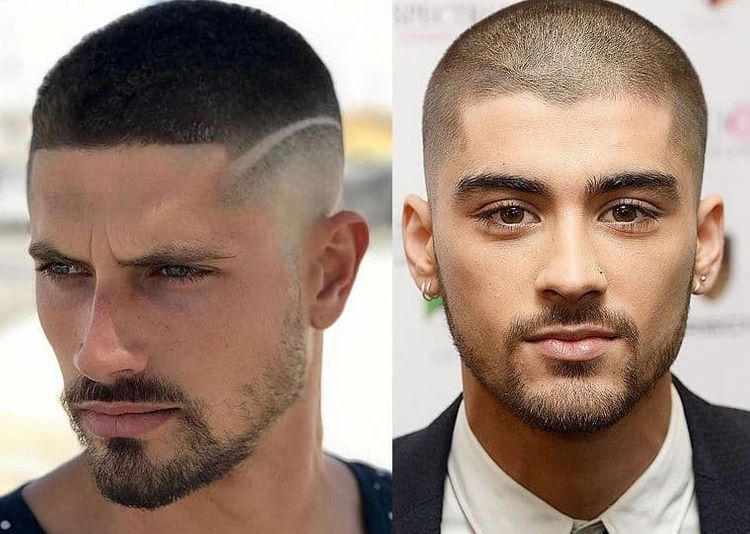 Buzz cut for men