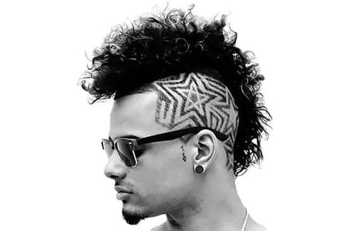 Afro Mohawk