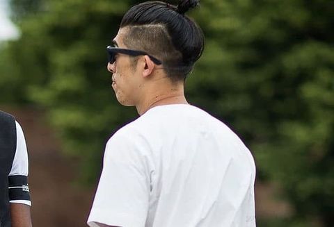 Man Bun Mohawk