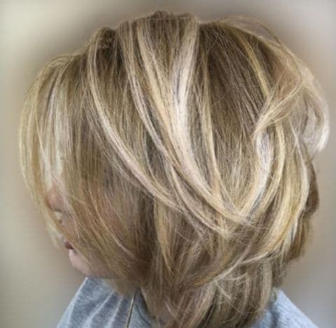 Layered bob haircu