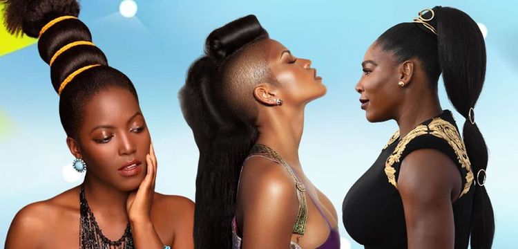 Ponytail hairstyles for black women