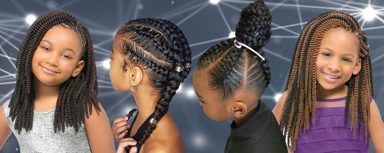Quick and easy braids for kids girls
