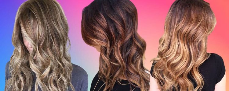 Trendy highligths hair color ideas for women