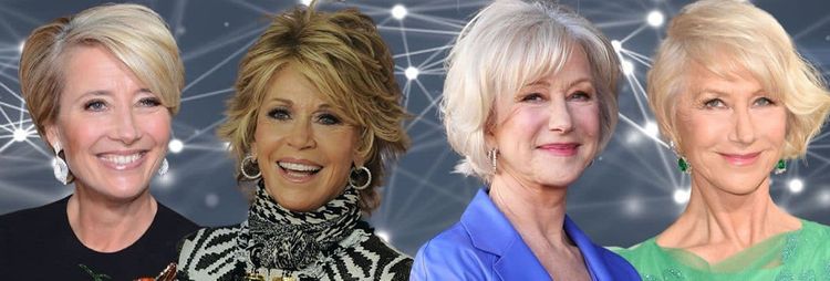 Easy and cool hairstyles and haircuts for older women over 60