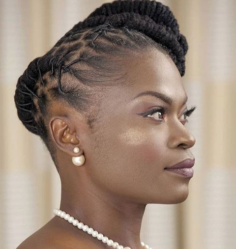 Bun dreadlock for wedding day for women in 2021-2022