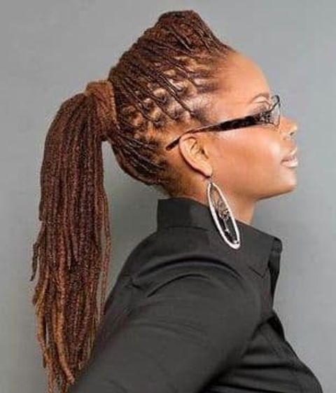 Ponytail dreadlock for women in 2021-2022