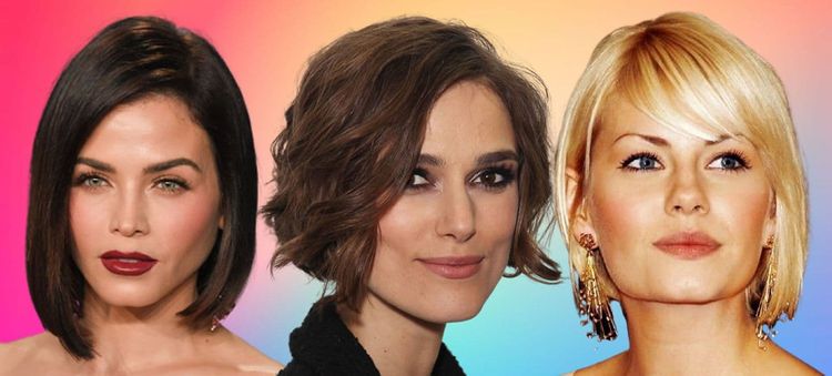 short haircuts for women with square faces