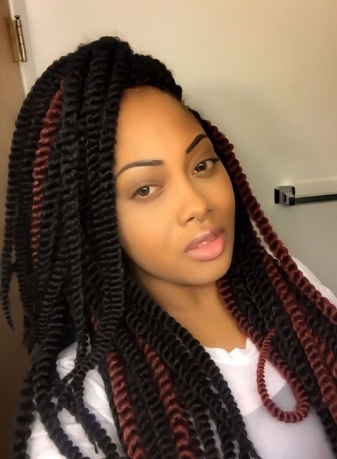 Balayage crochet braids