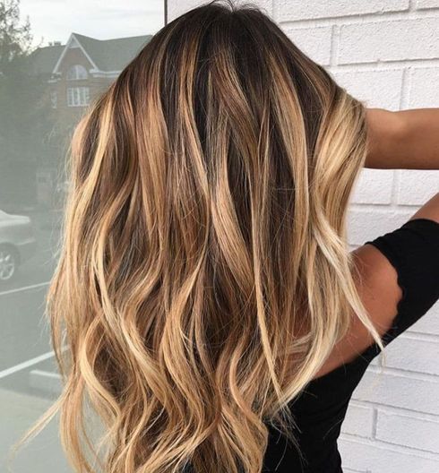 2022 Balayage hair colors