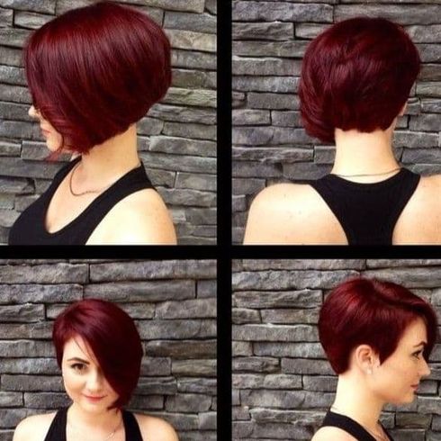 Asymmetrical bob haircuts 2022-2023