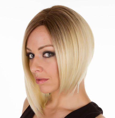 Asymmetrical long bob haircuts 2022-2023