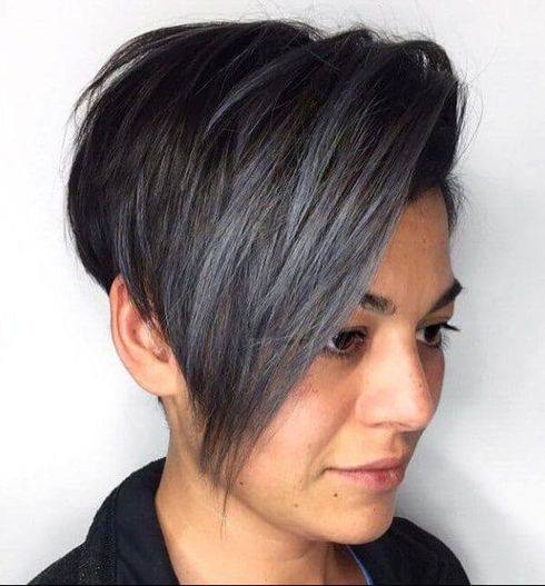 asymmetrical pixie cut 2022