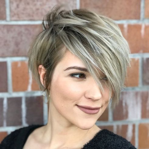 asymmetrical pixie cut 2022