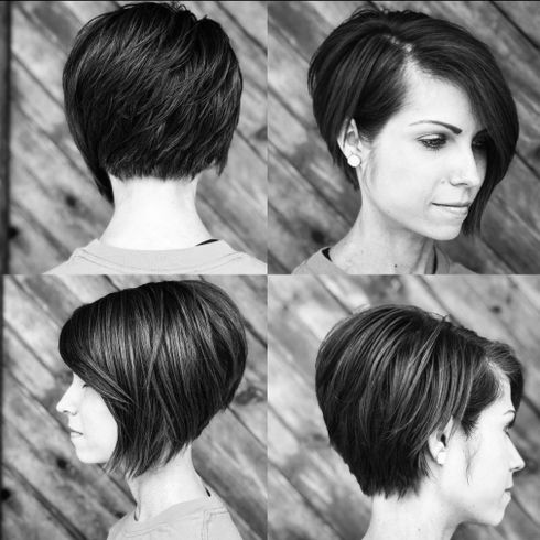 Asymmetrical pixie hair 2022