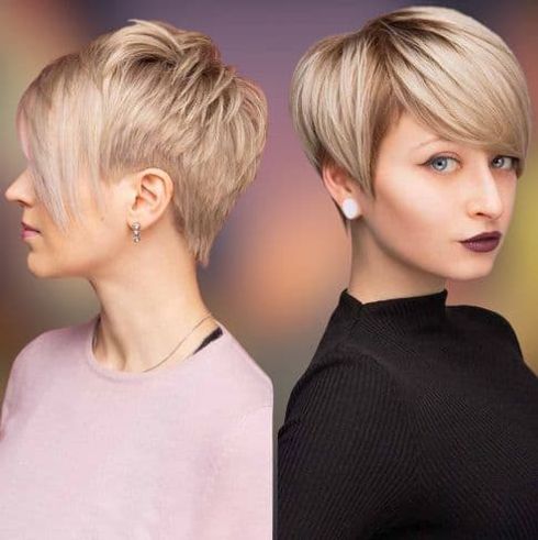 Asymmetrical short haircuts 2022-2023