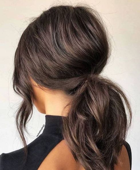 How do you do a stylish ponytail?