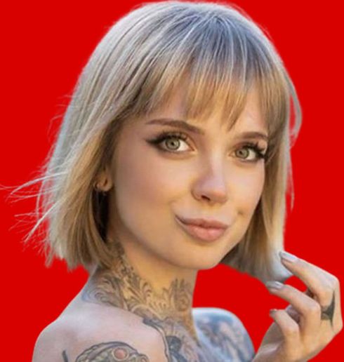 Short bob haircuts with bangs 2022-2023