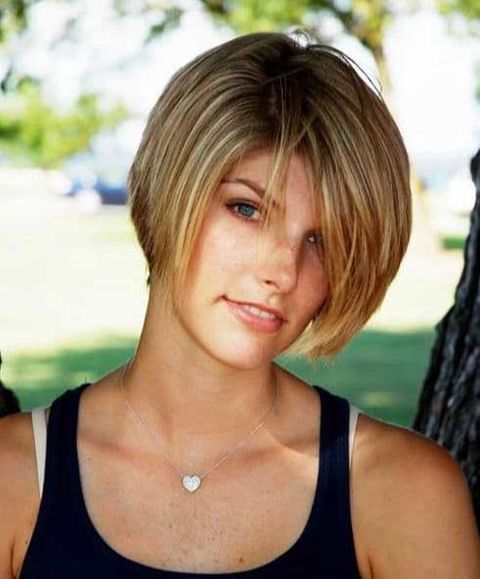 Short Bob haircuts with bangs over 30