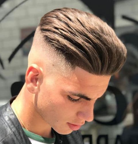 Layered undercut haircut for teenage guys in 2021-2022
