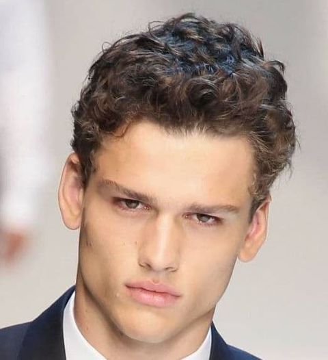 Fine hair + short curly cut for men in 2021-2022