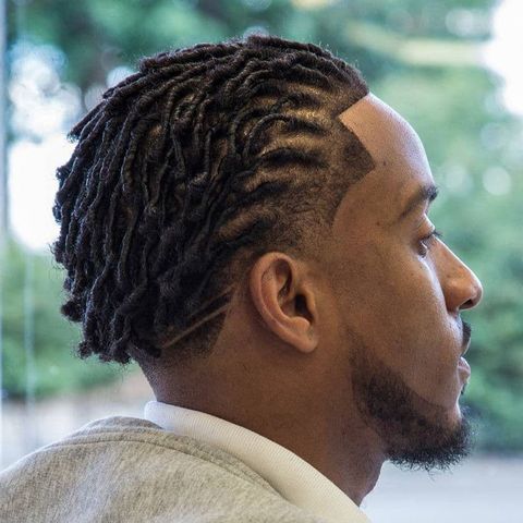 Black hair+Dreadlock hairstyle for men 2021-2022