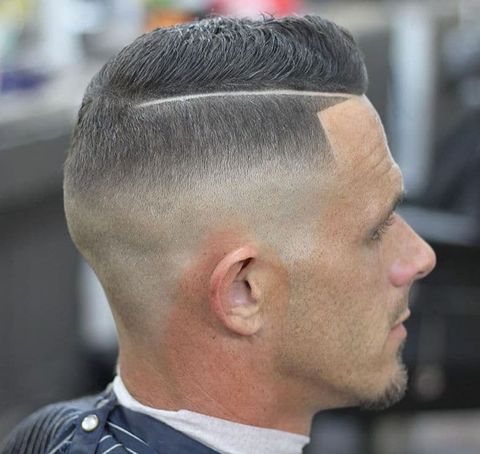 Very short fade crew cut for men 2021-2022