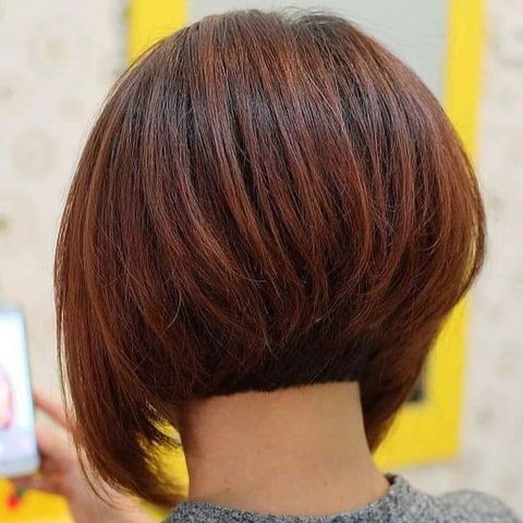 Asymmetrical undercut bob for women 2021-2022