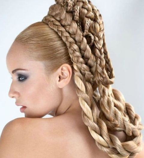 High ponytail braids 2021-2022