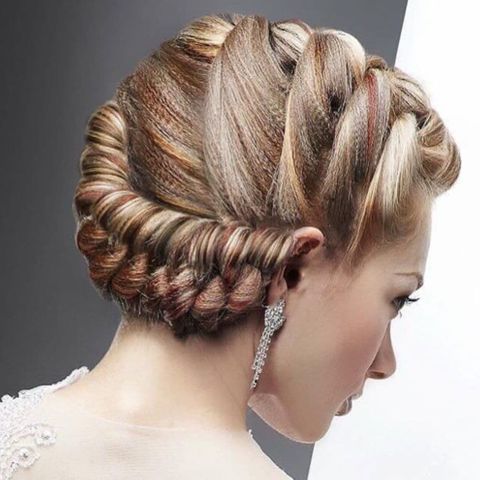 Updo braids for long hair 2021-2022