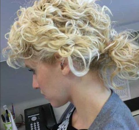  Ponytail hairstyle for curly short haircut 2021-2022