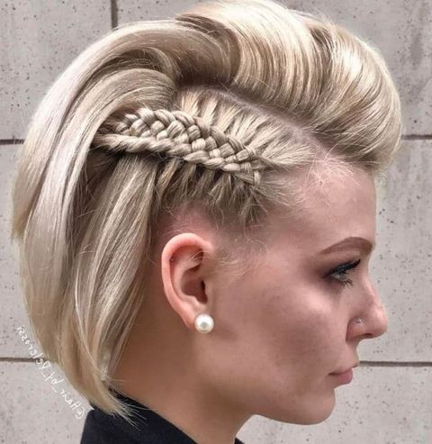 Braids mohawk for short hair 2021-2022