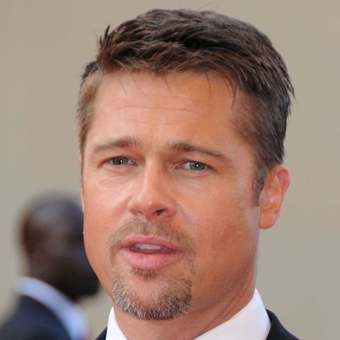 Brad pitt short hair with beards 2021-2022