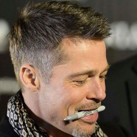 Brad Pitt’s Crew Cut 2021-2022