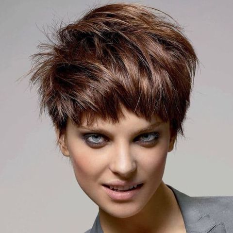 Messy layered pixie cut 2021-2022