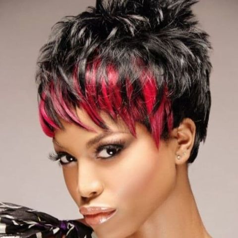 Red balayage for short hair 2021-2022