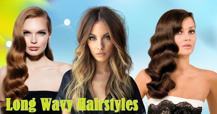 long wavy hairstyles for women in 2021-2022