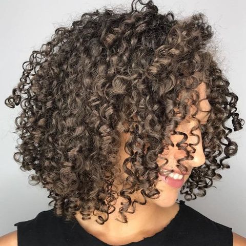 Curly bob haircuts for women in 2021-2022