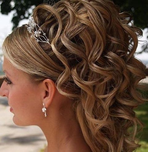 Cool prom hairstyle for long hair in 2021-2022