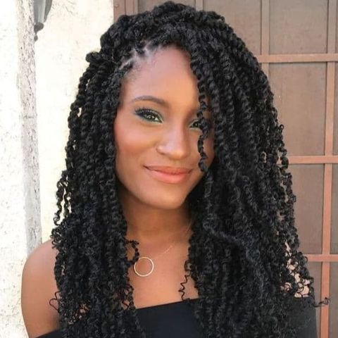 Cool long curly hair for black women in 2021-2022