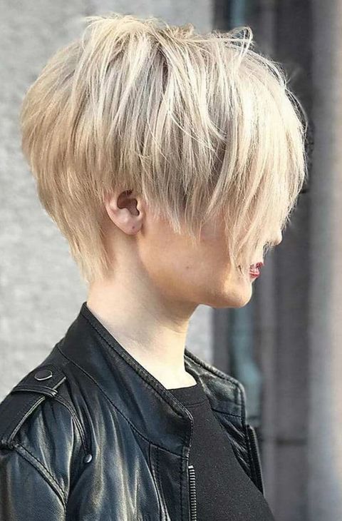 layered long pixie
