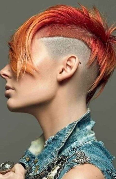 Red undercut