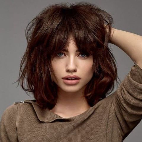 New Haircuts and Hairstyles with Bangs to Try in 2021-2022