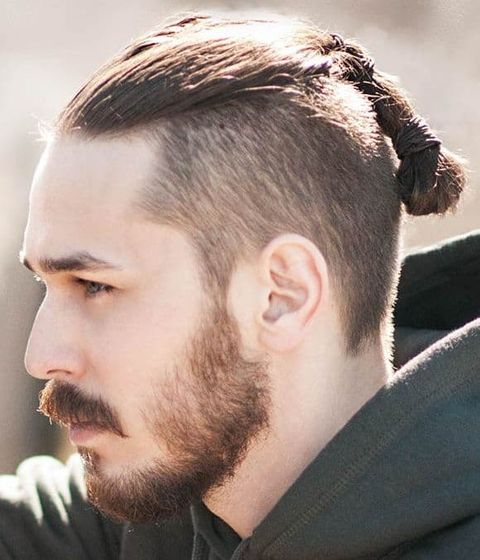 Cool undercut long hairstyle for men in 2021-2022